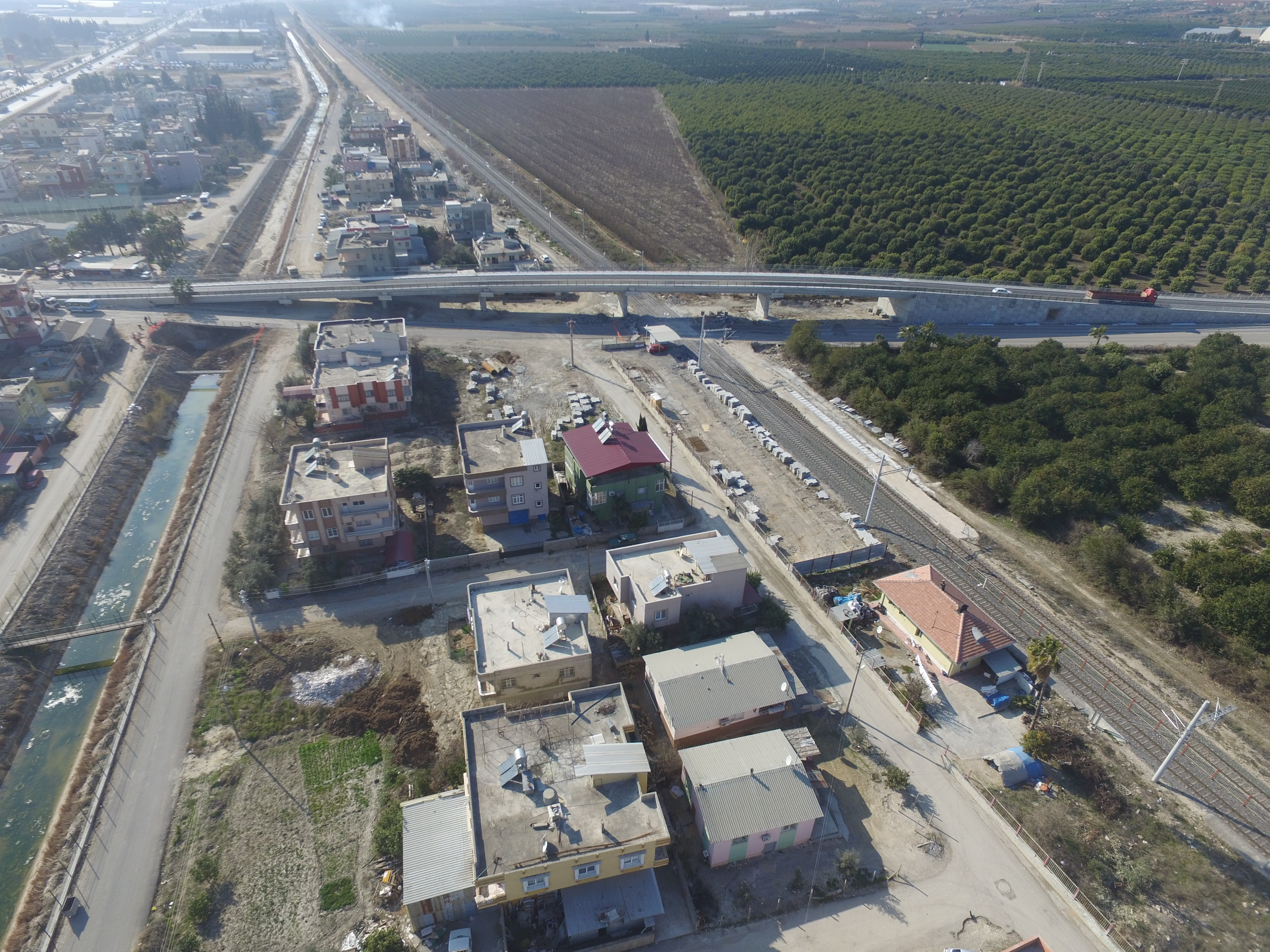 Adana Mersin Hızlı Tren Hattı Sanat Yapıları İmalatı Yapılması işi (2016-2017)