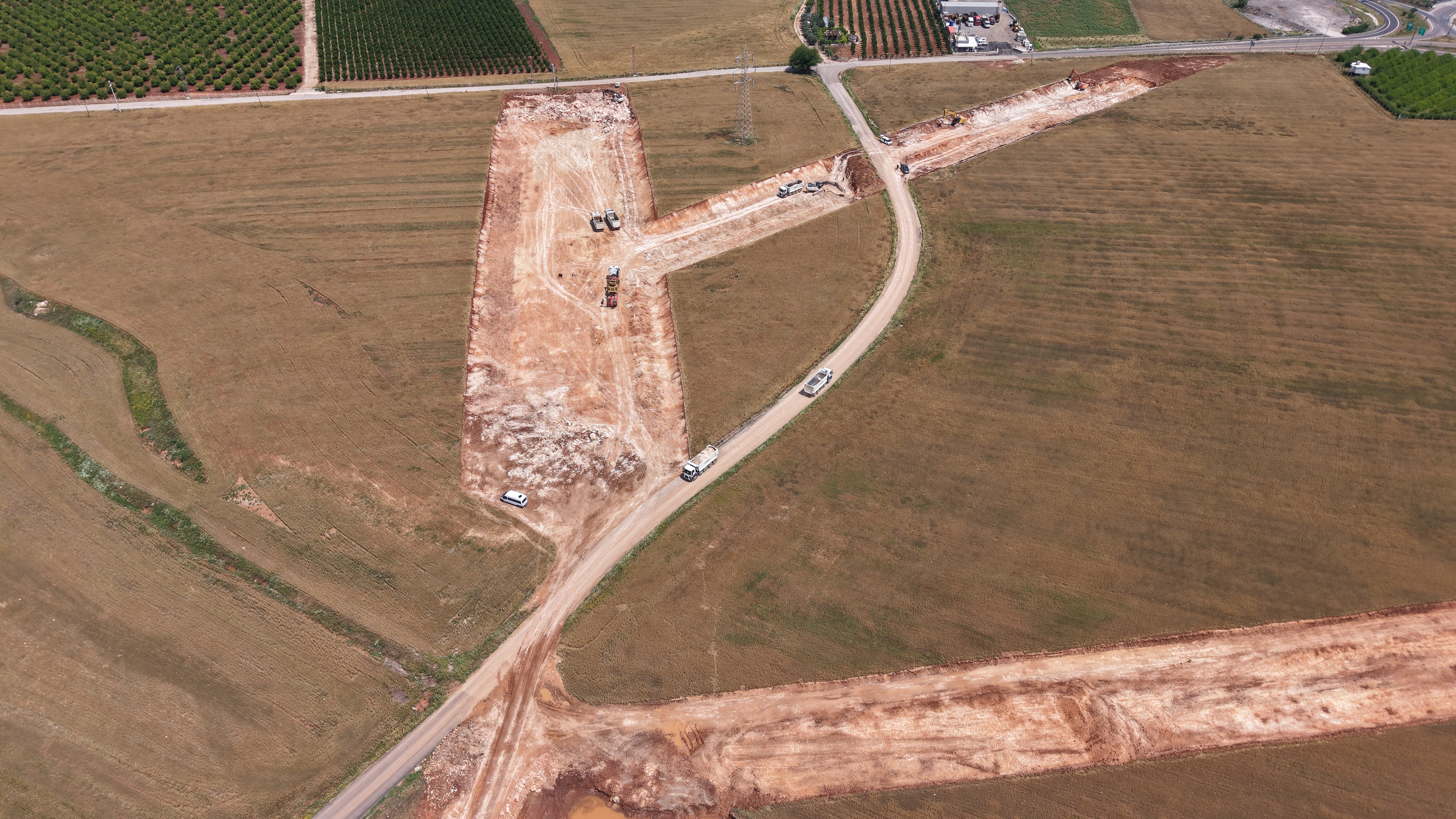 AOSB 3.Genişleme Alanı Yol Terasman Kazısı İşi (1. Kısım)